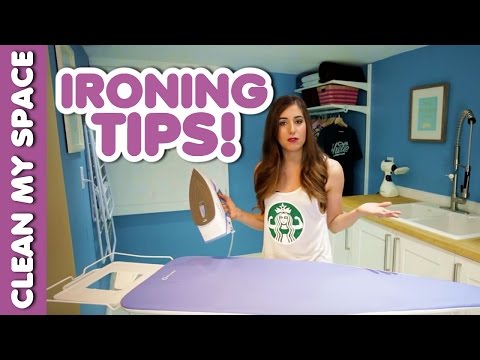Ironing tips