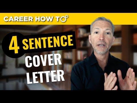Creating a cover letter
