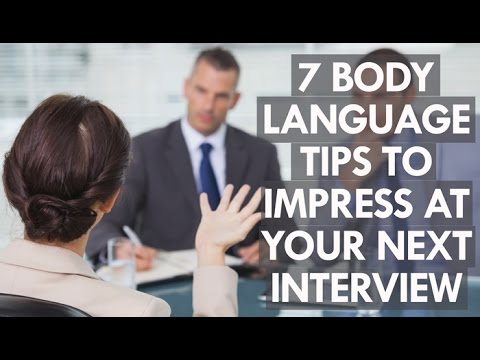 Interview body language
