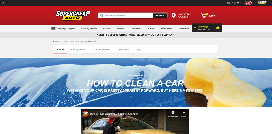 Cleaning Car Exterior