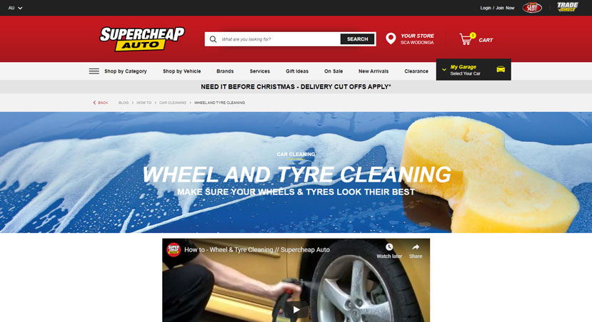 Wheel and Tyre Cleaning