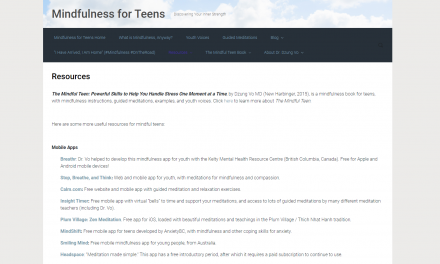 Mindfulness for teens