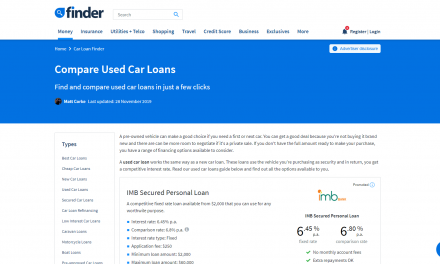 Car Loan Finder