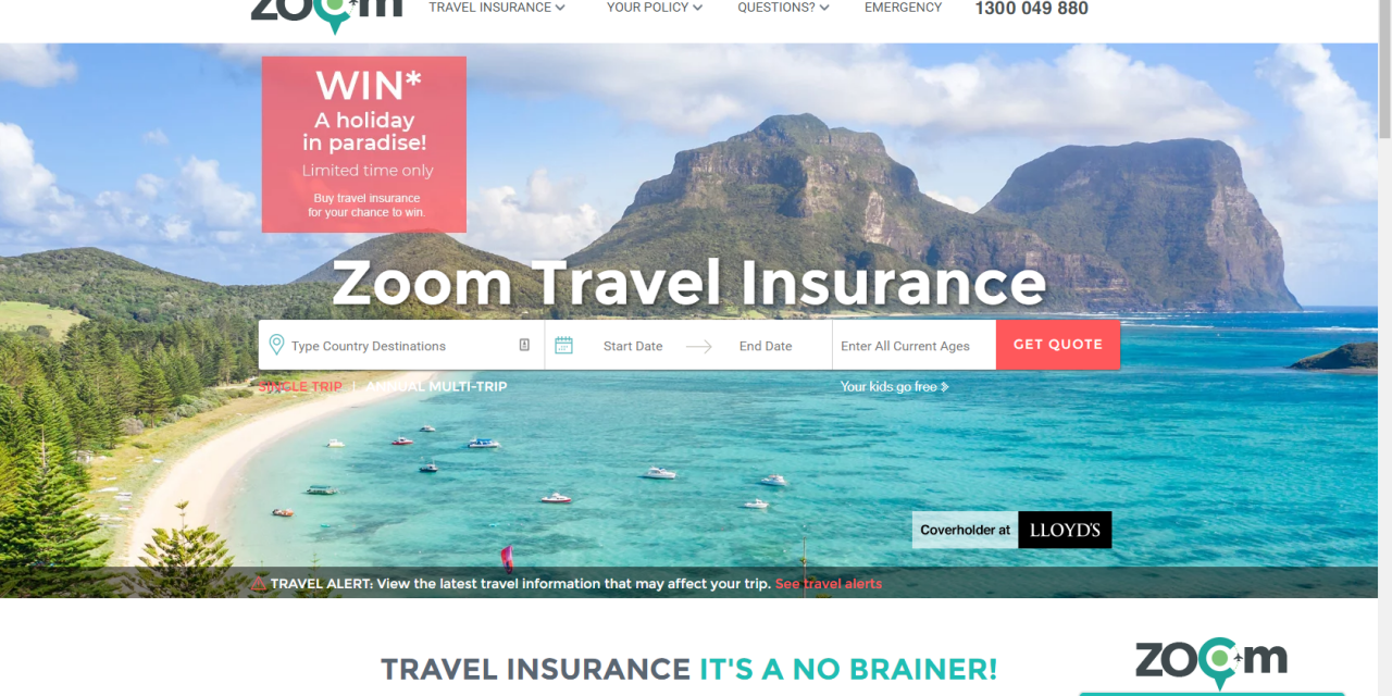 ZOOM Travel Insurance